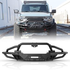 2021-2026 Front Bumper For Ford Bronco Bull Bar Steel Modular Powder Coated 2021-2026 Front Bumper For Ford Bronco Bull Bar Steel Modular Powder Coated
