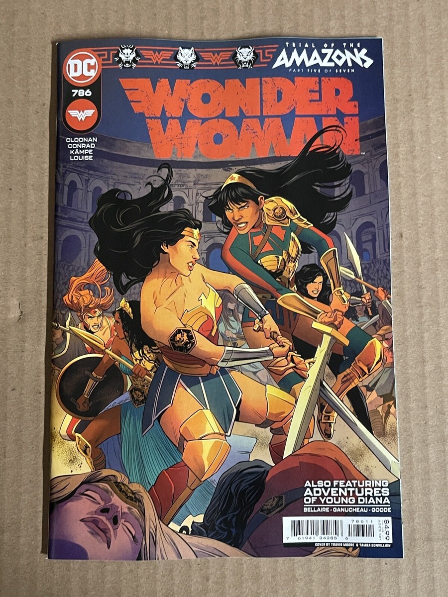 WONDER ATLAS 新版 WONDER WOMAN #786 FIRST PRINT DC COMICS (2022) TRIAL OF THE