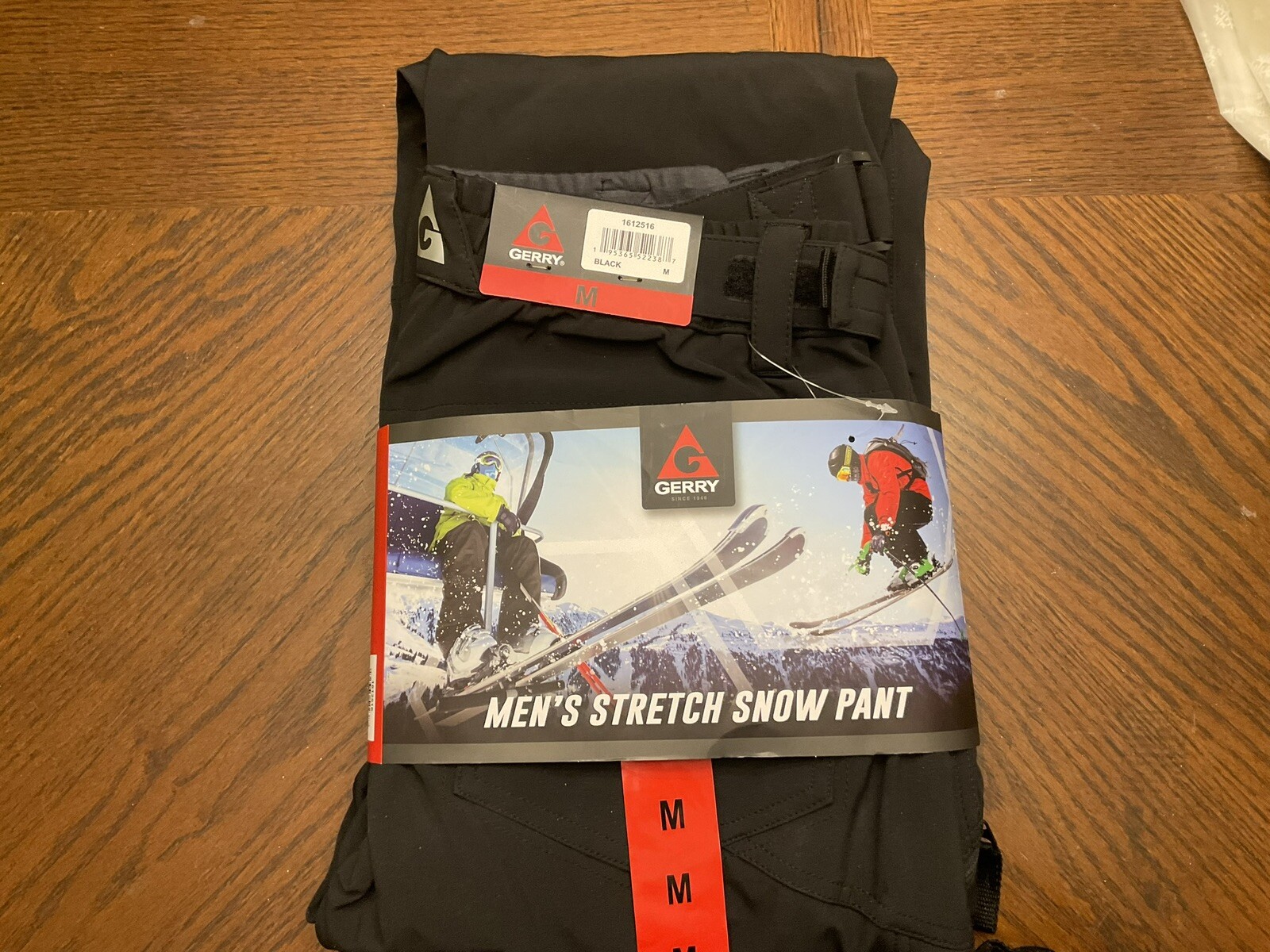 GERRY MENS STRETCH FLEECE LINED SNOW PANTS *READY TO SHIP*