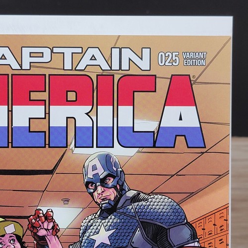 Captain America #25 1:15 Stomp Out Bullying Variant Marvel Comics 2014 - NM - Picture 3 of 11