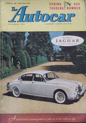 Autocar magazine 4 March 1960 featuring Riley Four Sixty-Eight road test