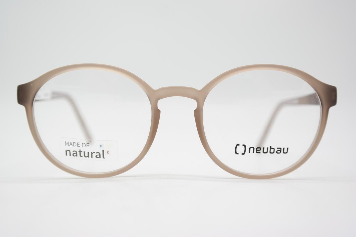 Occhiali Neubau Robin N12 Marrone Argento Ovale Montatura Occhiali