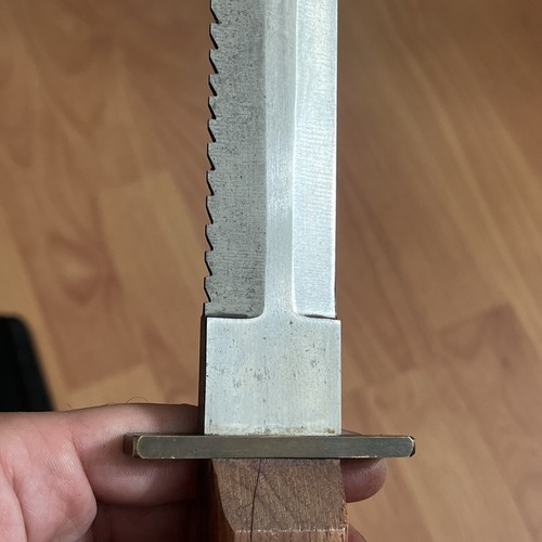 late 70’s British SAS Commando survival knife By brian Sampson Sheffield England - Picture 7 of 12