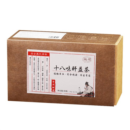Natural Herbal Liver Tea Eighteen Organic Herbs Liver Detox Tea Benefits 200g