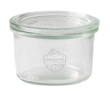 Weck Einkochgläser 200ml 12 Stk Rundrand Sturzform Einweckgläser Dessertgläser