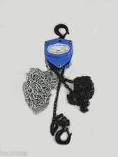 TRACTEL TRALIFT PARANCO A CATENA PROFESSIONALE port. 1000 kg 3 mt catena alzata