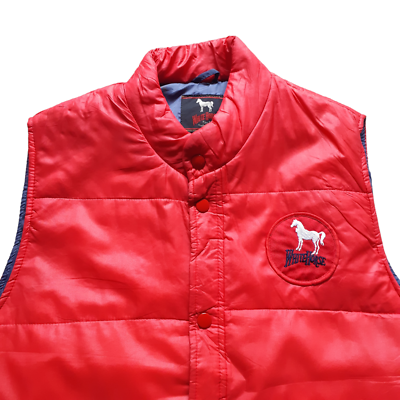Vintage White Horse Whisky Vest Jacket size Large | eBay