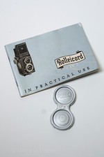ROLLICORD  CAMERA MANUAL: ROLLEFLEX/ROLLICORD and OEM Metal Cap Lens Cap