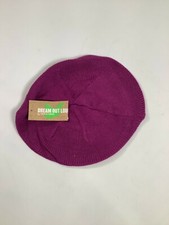Girls Selena Gomez Dream Out Loud Violet Beret Hat NEW NWT