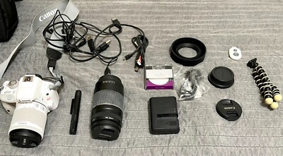 Canon EOS Rebel SL1 / EOS 100D 18.0MP Digital SLR Camera - White