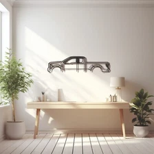 Metal Wall Decor for Ford F-150 SuperCab, Custom Silhouette, Garage Sign, art