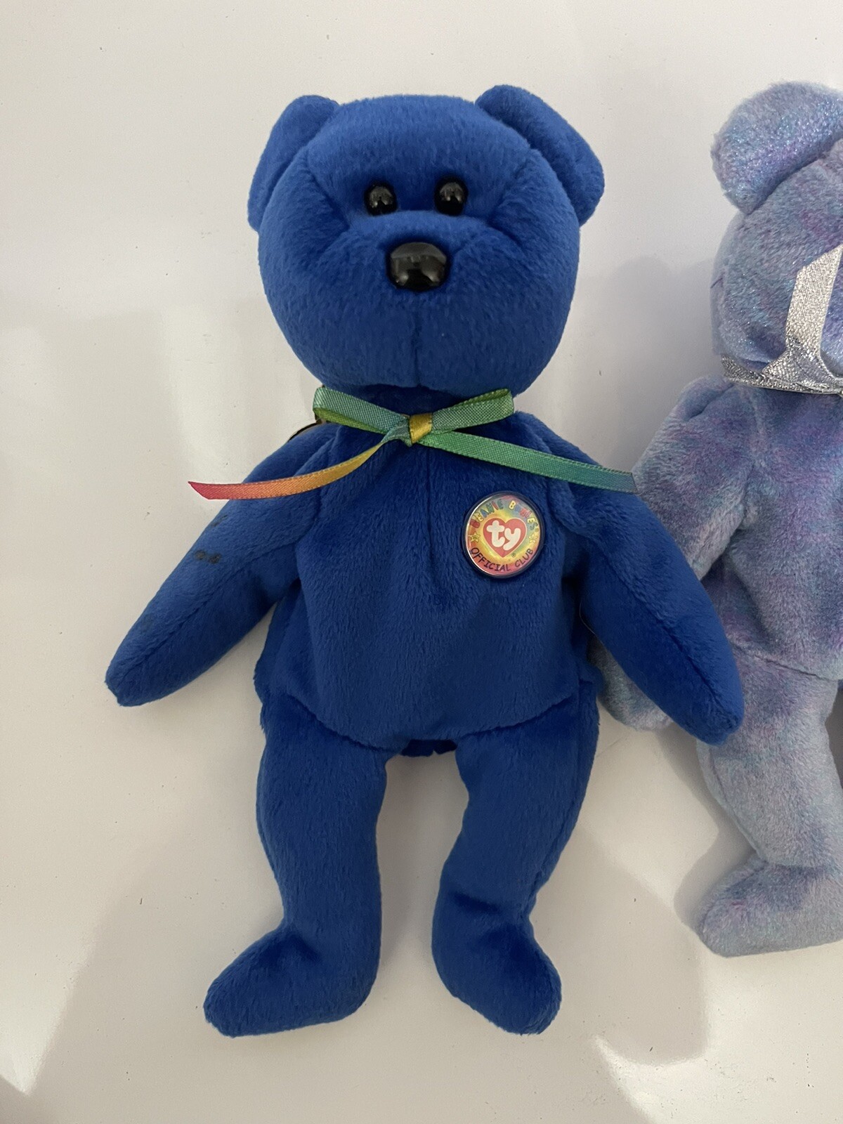 TY BEANIE BABIES BEARS "CLUBBY" "CLUBBY II" “CLUBBY IV” 1998/1999 RETIRED - Picture 2 of 7