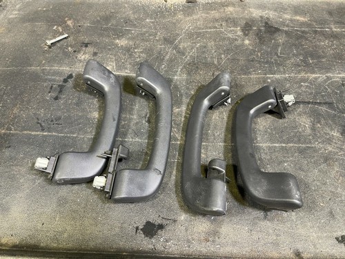 12-18 OEM BMW F30 F10 F80 G12 X3 F25 INTERIOR ROOF TOP GRAB HANDLE SET BLACK - Bild 2 von 2
