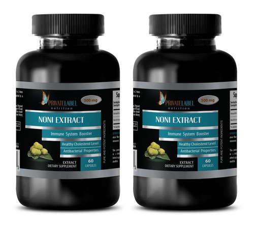 Morinda - NONI EXTRACT 500mg - Härtet das Immunabwehrsystem - 2 Flaschen - Bild 1 von 12