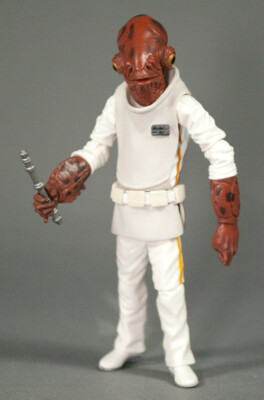 STAR WARS Admiral Ackbar フィギュア Amazon.com: Star Wars The Black Series Admiral Ackbar, 40th