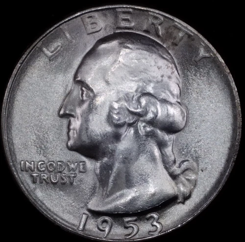 1953 S Washington Quarter