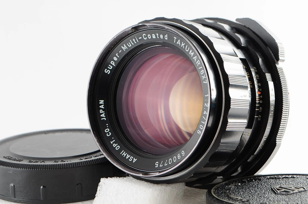 Near Mint] PENTAX SMC TAKUMAR 6×7 105mm F/2.4 ASAHI Lens 67 II