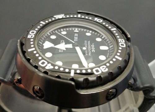 Seiko 7C46-0AG0 Stainless Steel Marine Master Professional Quartz Mens  Watch | eBay