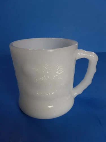 Vtg B.C. Comic Grog Milk glass Coffee Mug Tea Cup Johnny Hart Caveman (D3)
