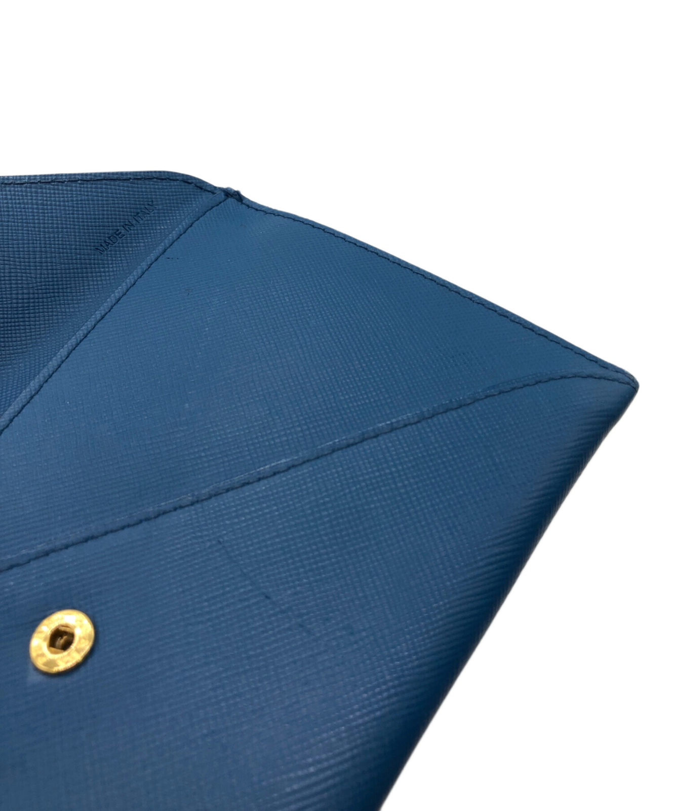 Authentic PRADA Document Case Saffiano Letter Lea… - image 5