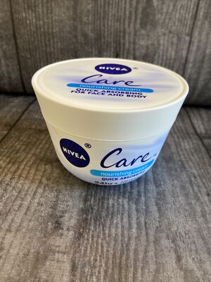 Nivea Care Nourishing Cream Quick Absorbing Face & Body 13.5 oz SEALED