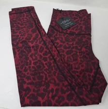Define Your Inspiration  Printed Signature Leggings - Red Leopard - XL