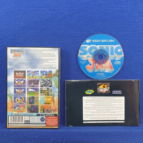 Saturn SONIC JAM en caja y versión completa Sega PAL - Imagen 2 de 7