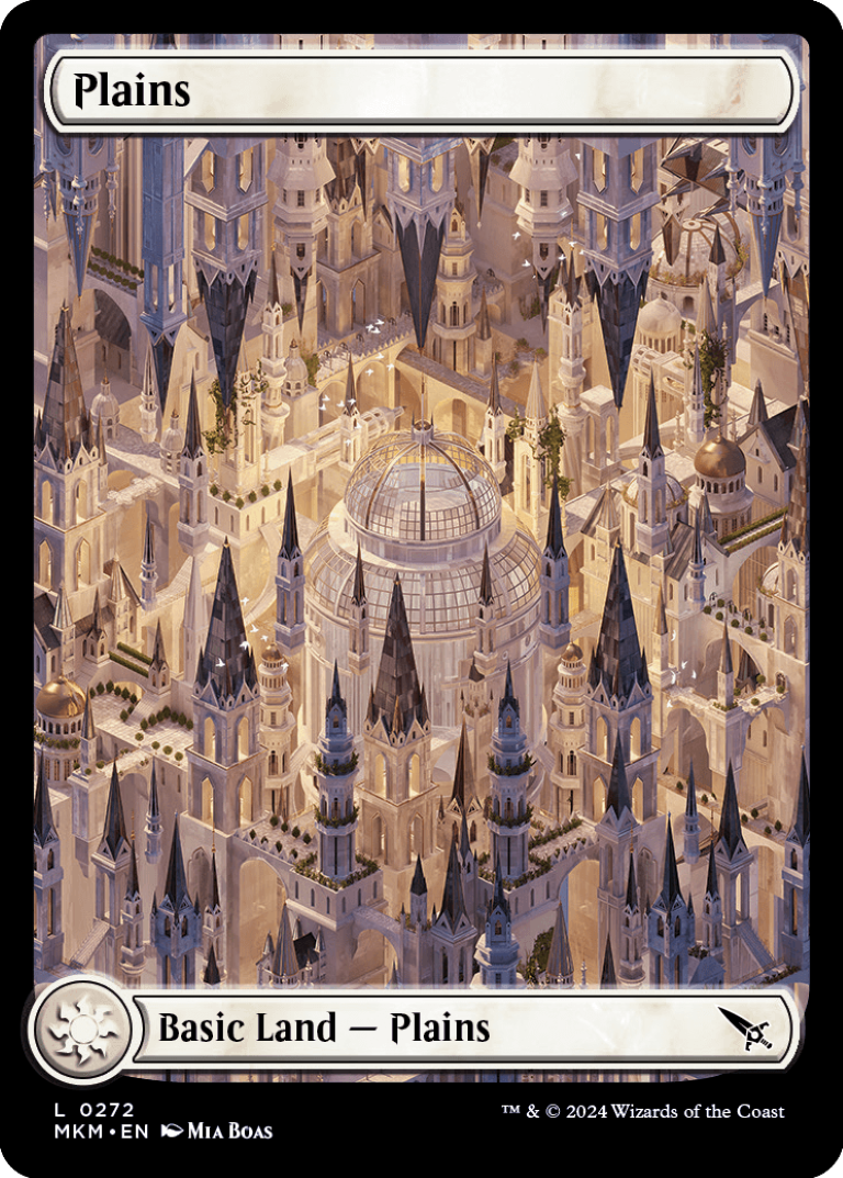 MTG Murders at Karlov Manor - Full Art Lands - Foil & Regular