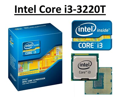 Intel Core i3-3220T SR0RE Dual-Core-Prozessor 2,8 GHz, Sockel LGA1155, 35 W CPU