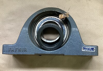 FAFNIR RAK 2-3/16'' set screw Locking Collar 2 Bolt Pillow Block Bearing