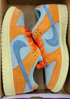 NEW Men's Size 8 Nike SB Dunk Low Top Pro Premium Orange DV5429