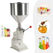 5-110ml Manual Liquid Filling Machine Cosmetic Paste Filler Cream Shampoo Filler
