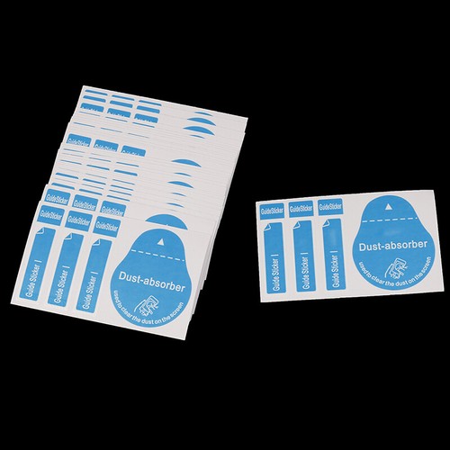 30Pcs Cell phone dust absorber dedust sticker screen protectoFRFR - 第 9/12 張圖片
