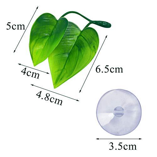 Grünes Betta-Fischblatt Pad, Künstliche Hängematte/Pflanze Mit Saugnapf – Laichplatz & Ruheplatz Für Kampffische, Aquarium-Dekoration