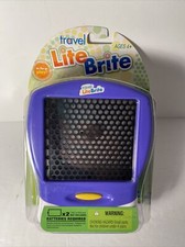 Travel Lite Brite Light Bright Hasbro 120 Pegs Drawer New Sealed 2006