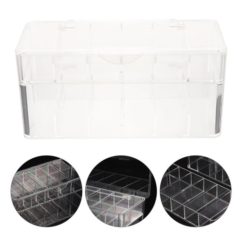 Double Storage Box Office Cord Organizer Bin Cable Organizers Organiser - 第 3/12 張圖片