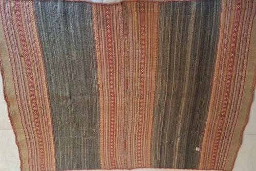 Textil boliviano de lana tejido a mano antiguo - Aguayo - Imagen 7 de 22
