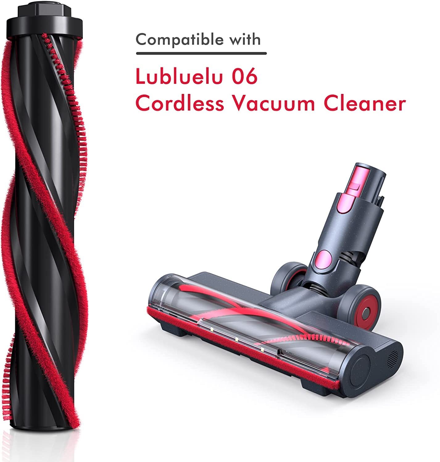 Lubluelu Staubsaugerbeutel & Wischtuch Set - 8 Teile Für SL68 Modell, Waschbar