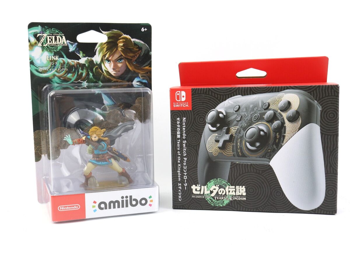 ニンテンドースイッチ 有機ELモデル プロコン+ゼルダの伝説+amiibo付き