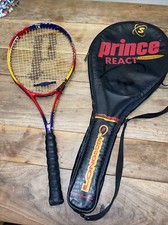 Prince React Titanium Synergy Series 107 Longbody Tennis Racquet 4 1/2" w /Bag