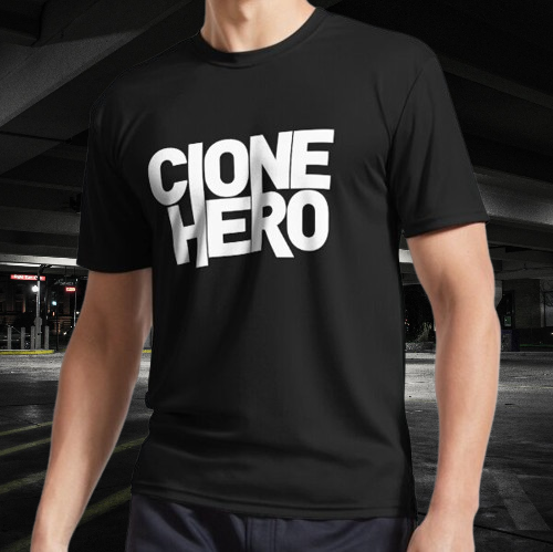 Clone Hero Logo Active T-Shirt Funny Size Mode American T-shirt - Picture 1 of 3