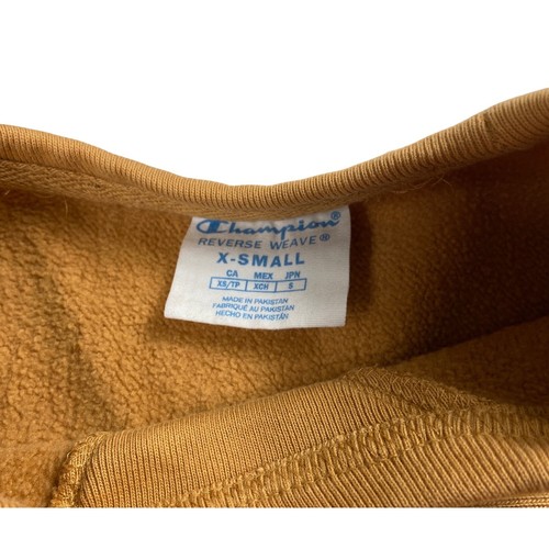 Champion Norte Dame Fighting Irish Gold Sweatshirt Damen X-Small Reverse Weave - Bild 5 von 9