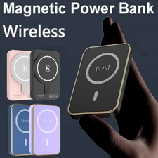 1000000 mAh Magnetic Power Bank for iPhone 14/13/12 Wireless Charger Portable