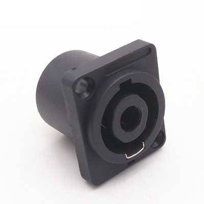 10pcs Speakon 4 Pole 4Pin Female Panel Mount Chassis Speaker Audio Connector