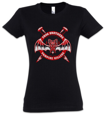 Frog Brothers Damen T-Shirt Lost Vampire Killers Boys Fun Bat Transylvania