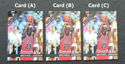 MICHAEL JORDAN (1) 1992 Ballstreet Gold Card #10 _ Card (A) Only on Left
