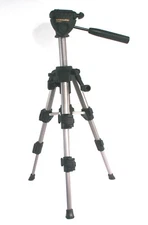 Vanguard Mars 1 Compact Tripod With Bubble Level, 14" Extendable Aluminum Legs