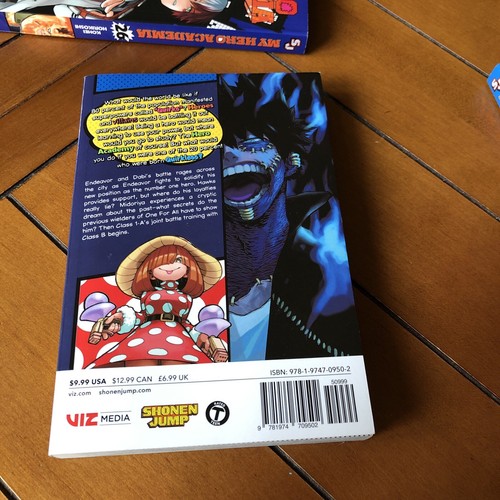 My Hero Academia #3, #26, #21 Books & Eraserhead & Shoot TodoRoku Key Chains - Picture 10 of 13