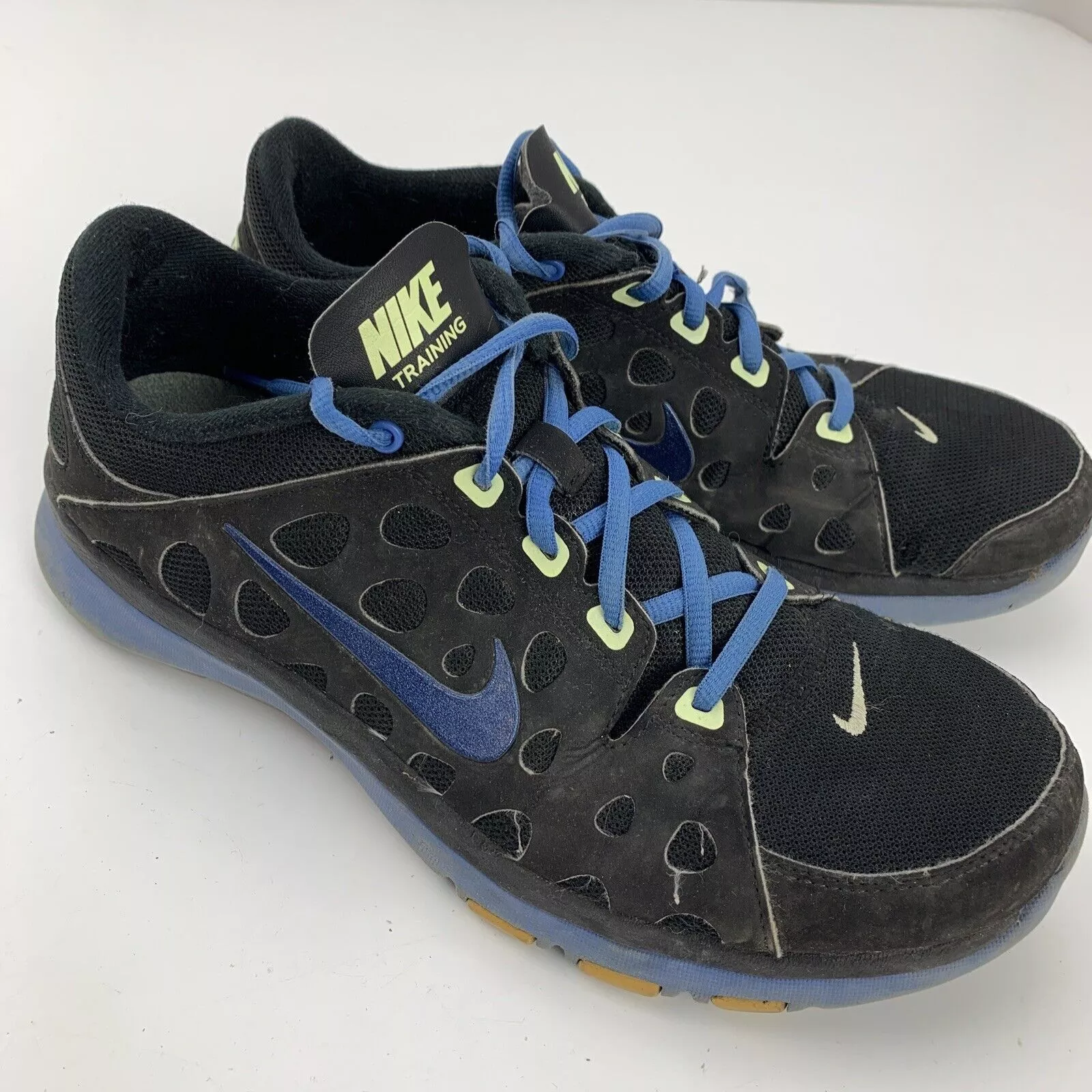 Chaussures femme Nike Training Flex Supreme pointure 9,5 noir bleu 537509 002