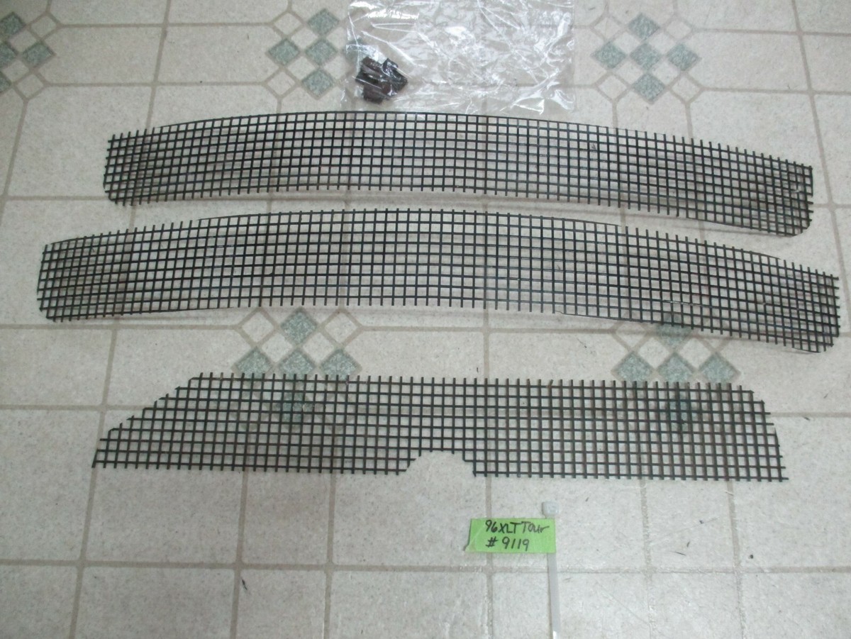 96 Polaris XLT Touring 600 2 Up Snowmobile Hood Vent Screens